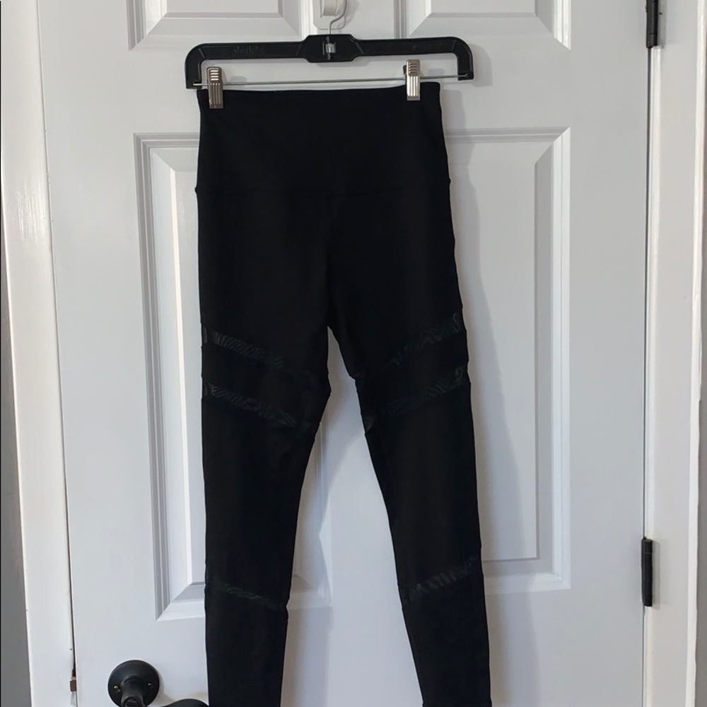 Zella black & mesh leggings